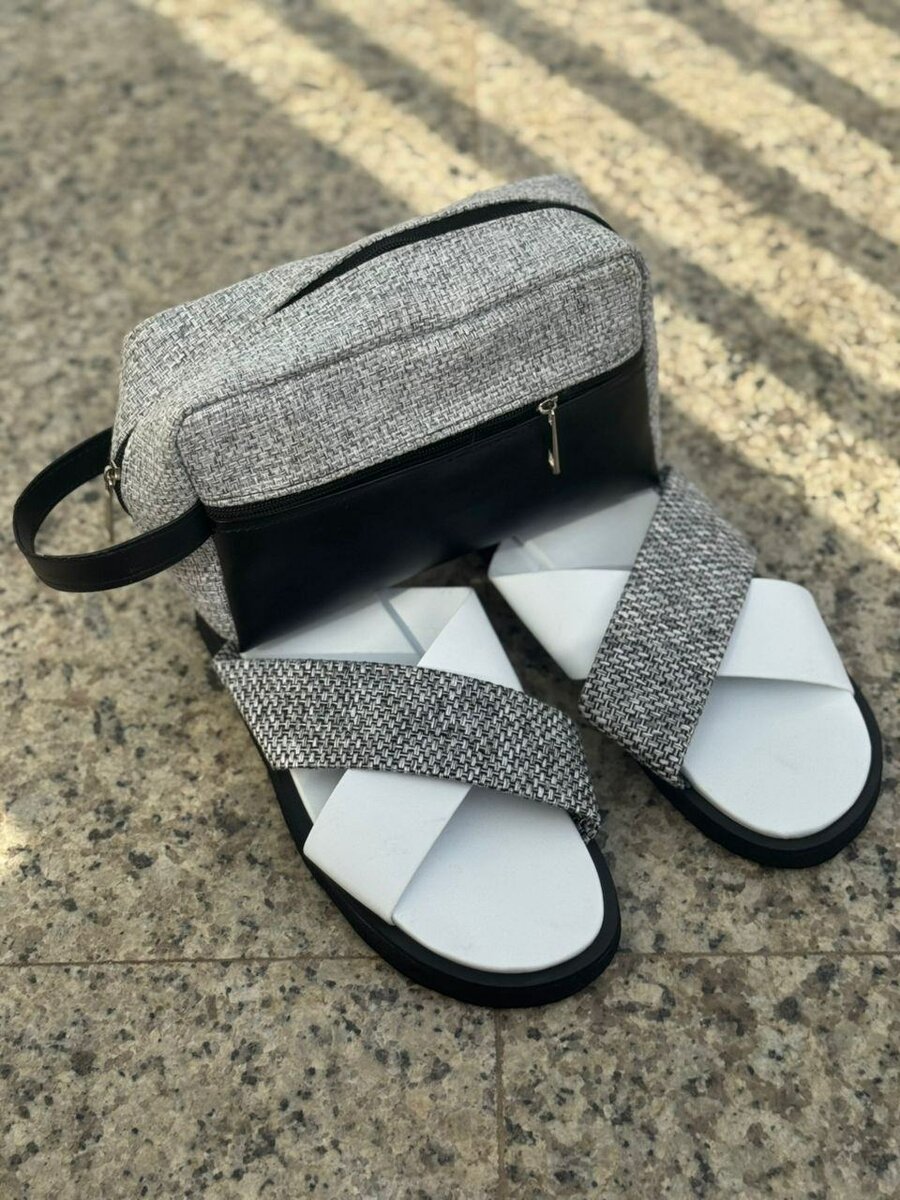 Sandales élégantes avec sac