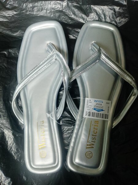 Sandales argentées Wisteria