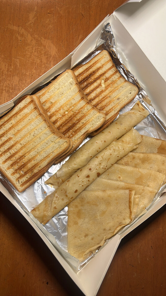 Box Crêpes et Croque-monsieur