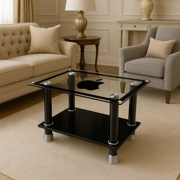 Table Basse en Verre Moderne