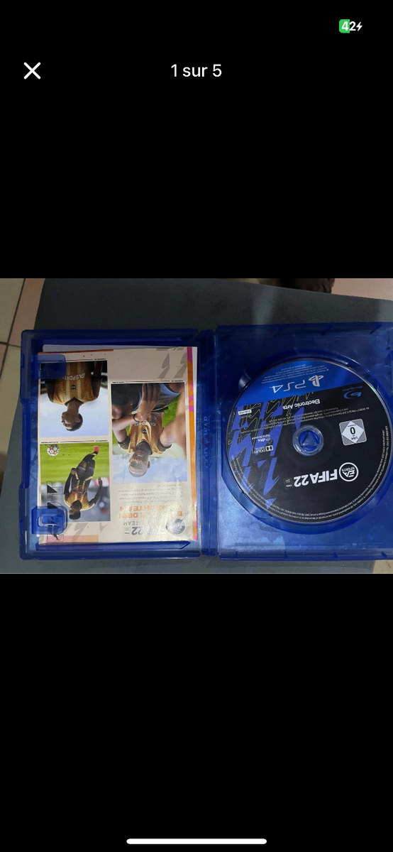 Jeu FIFA 22 pour PS4