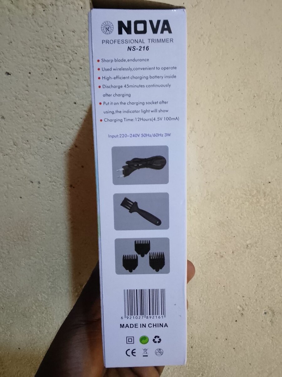 Tondeuse professionnelle NOVA