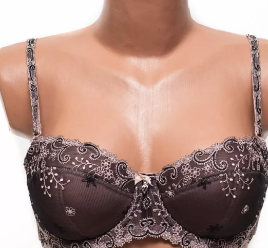 Бюстгальтер на косточках, мягкая чашка, тонкая прослойка поролона,D - 75/80/85/90/95