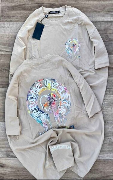 T-shirt imprimée colorée tendance