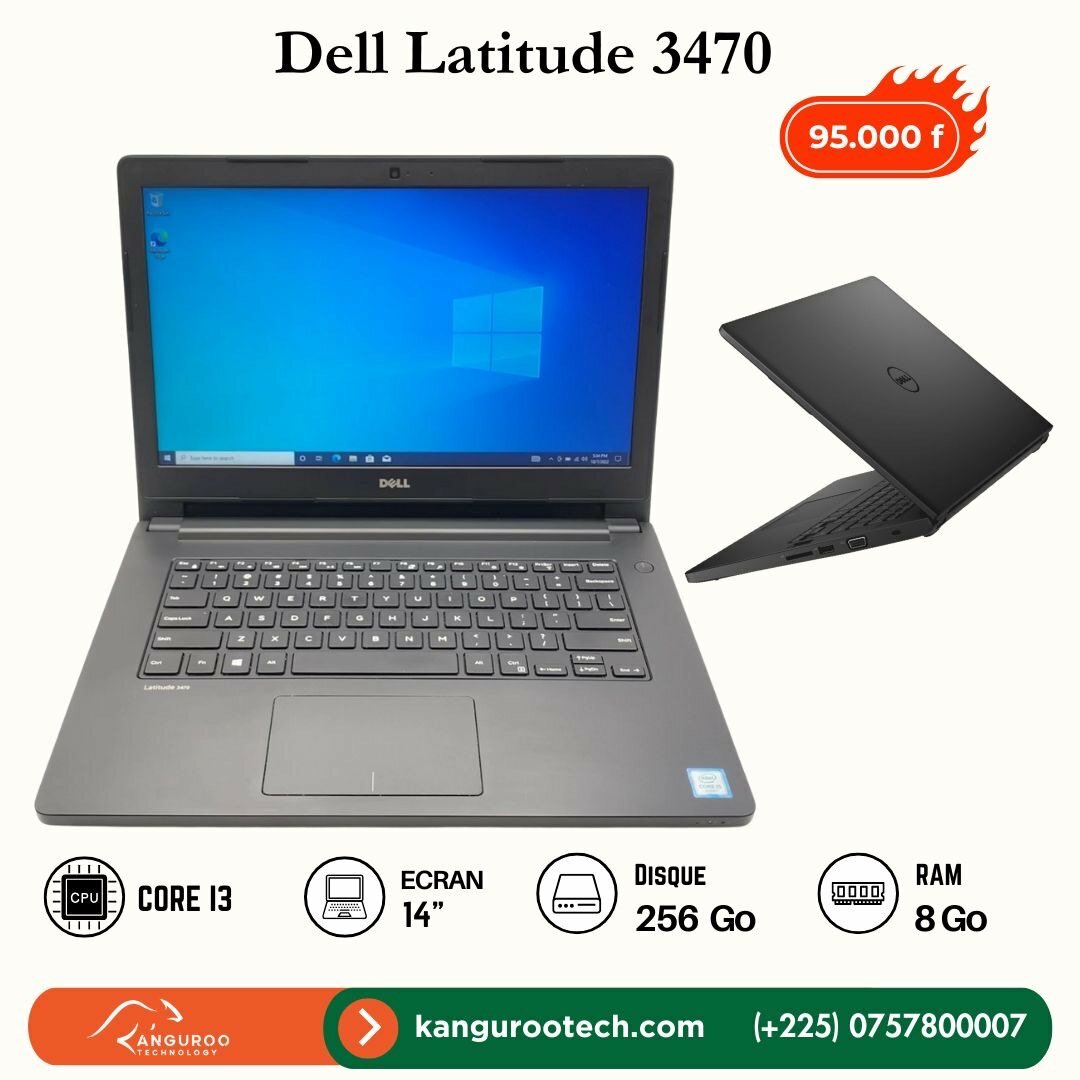 Dell Latitude 3470 14" i3 8Go
