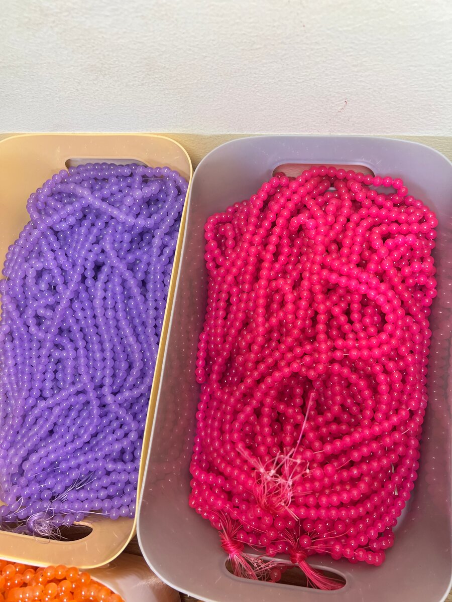 Perles Colorées en Verre