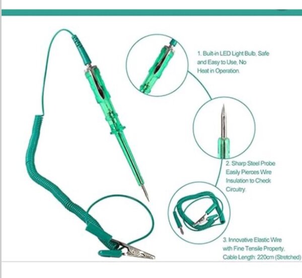 Testeur de circuit LED avec sonde