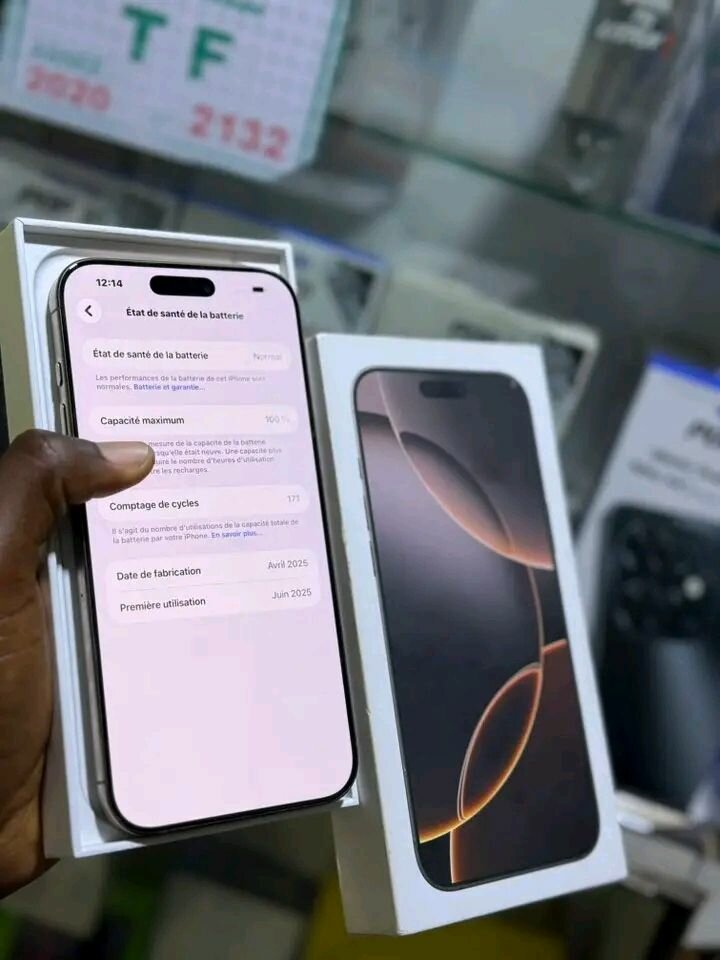 iPhone 16 pro 512 go