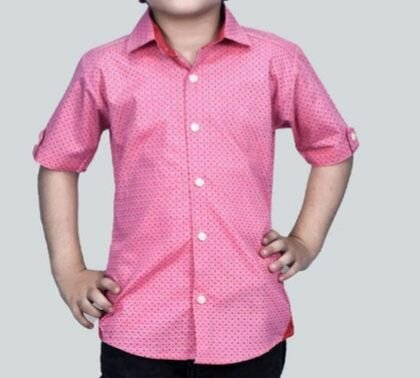 Dress pink shirt