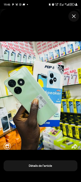 TECNO POP 8 Smartphone