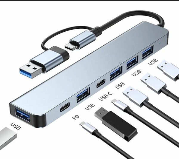 Hub USB-C 7-en-1