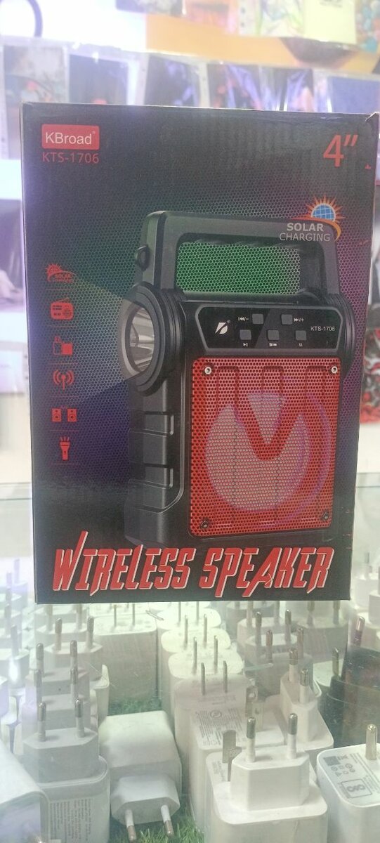 Solar Charging Big Sound Spkeer