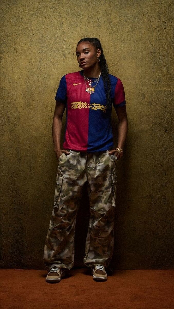 Maillot du Barça cactus jack