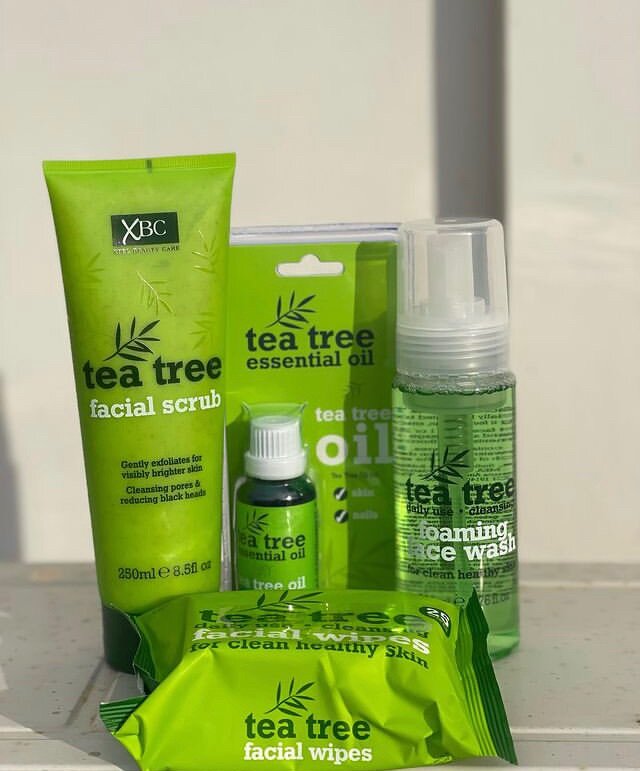 Tea tree facial set