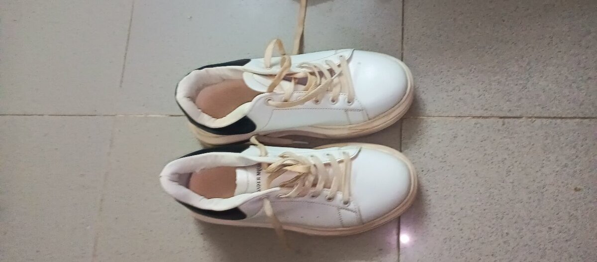 Baskets blanches mode