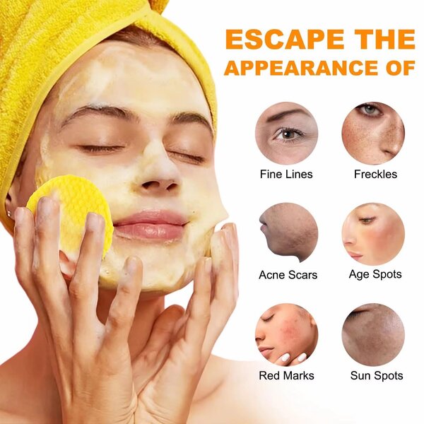 Pads Nettoyants Acide Kojic Curcuma