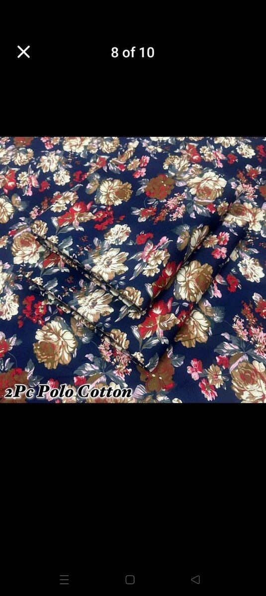Cotton 2 Pice Suit
