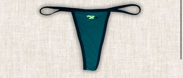 Bikini String Vert Élégant