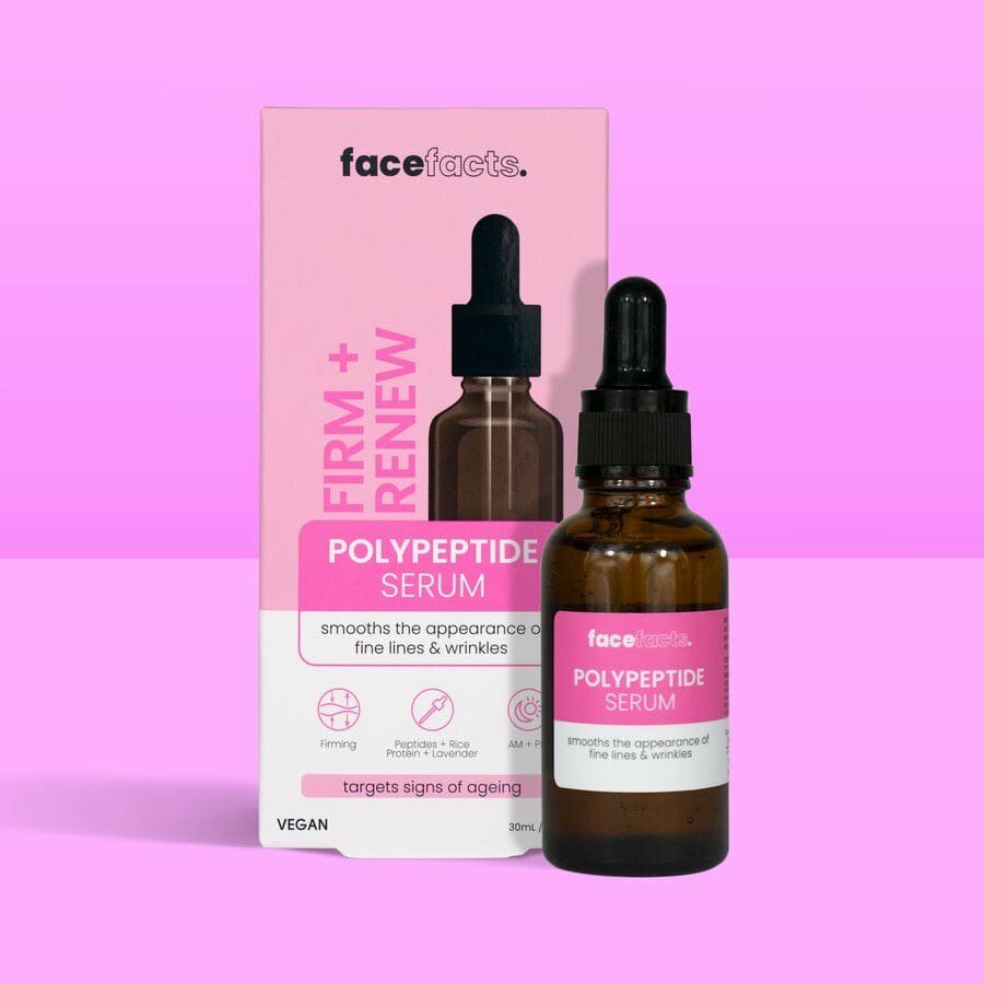 face facts polypeptide face serum 30ml  pink