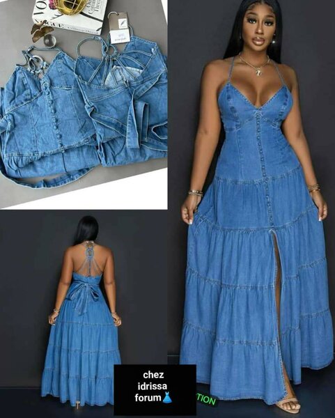 Robe jeans