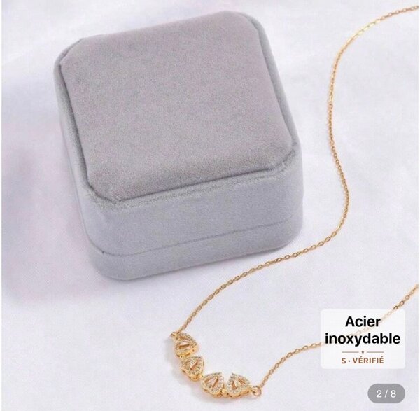 Collier en acier inoxydable