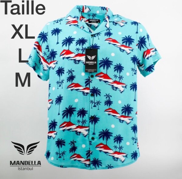 Chemise Mandella à motifs