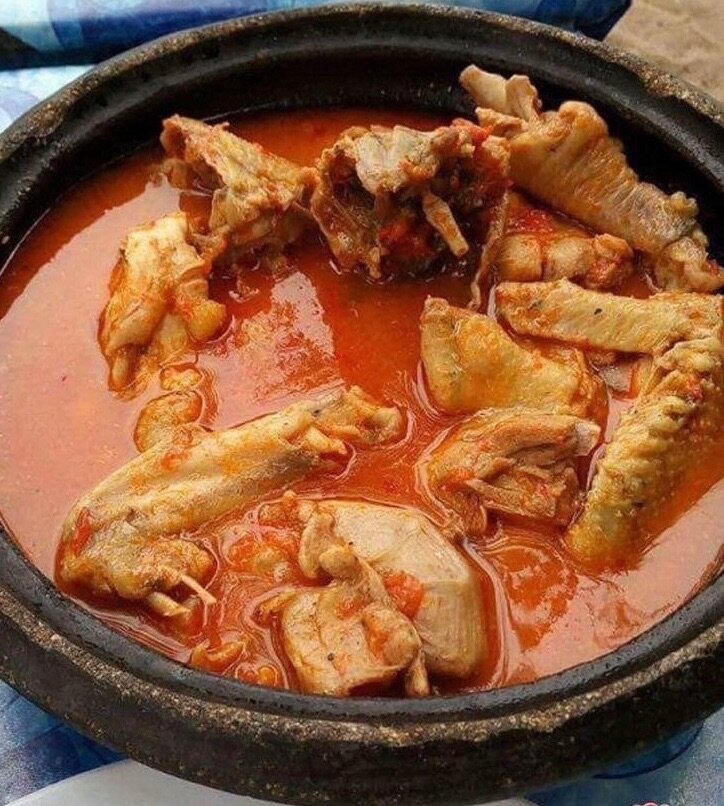 Soupe de poulet pondeuse