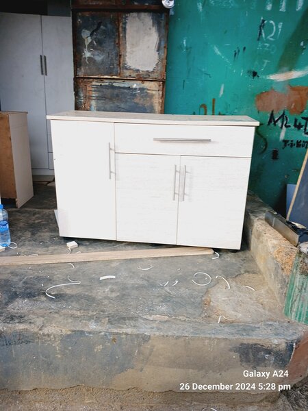 Kitchen base and side box bed