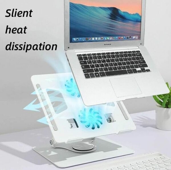 Support d'ordinateur portable rotatif à 360°