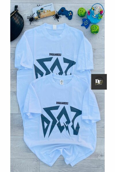 T-shirts assortis parents-enfants