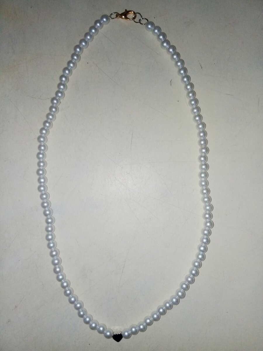 Collier de perles personnalisable