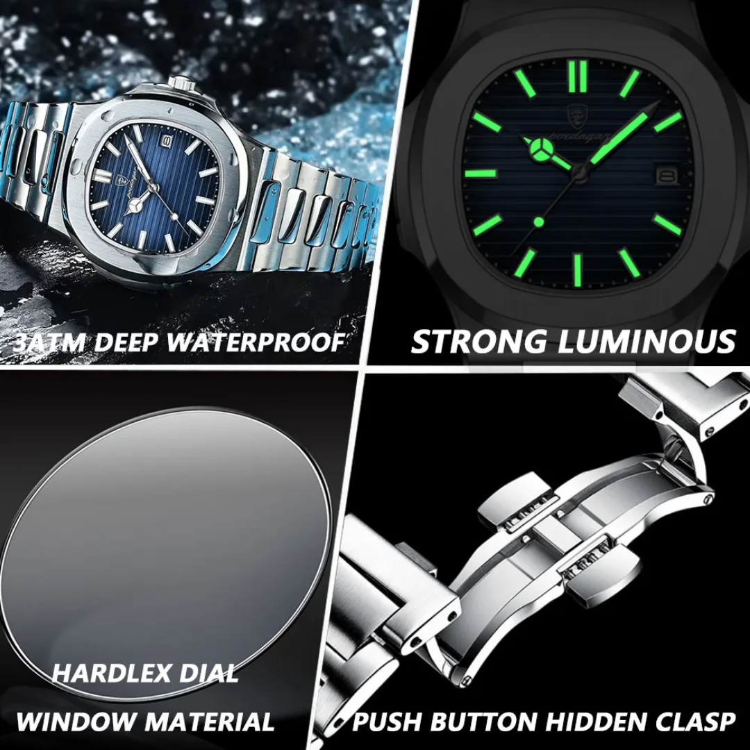 Montre Étanche Homme 30M POEDA