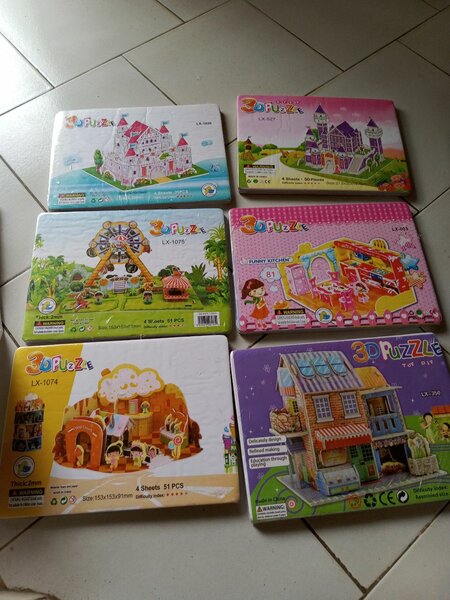 Puzzle 3D Maison et Camion