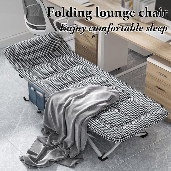 Chaise longue pliante confort