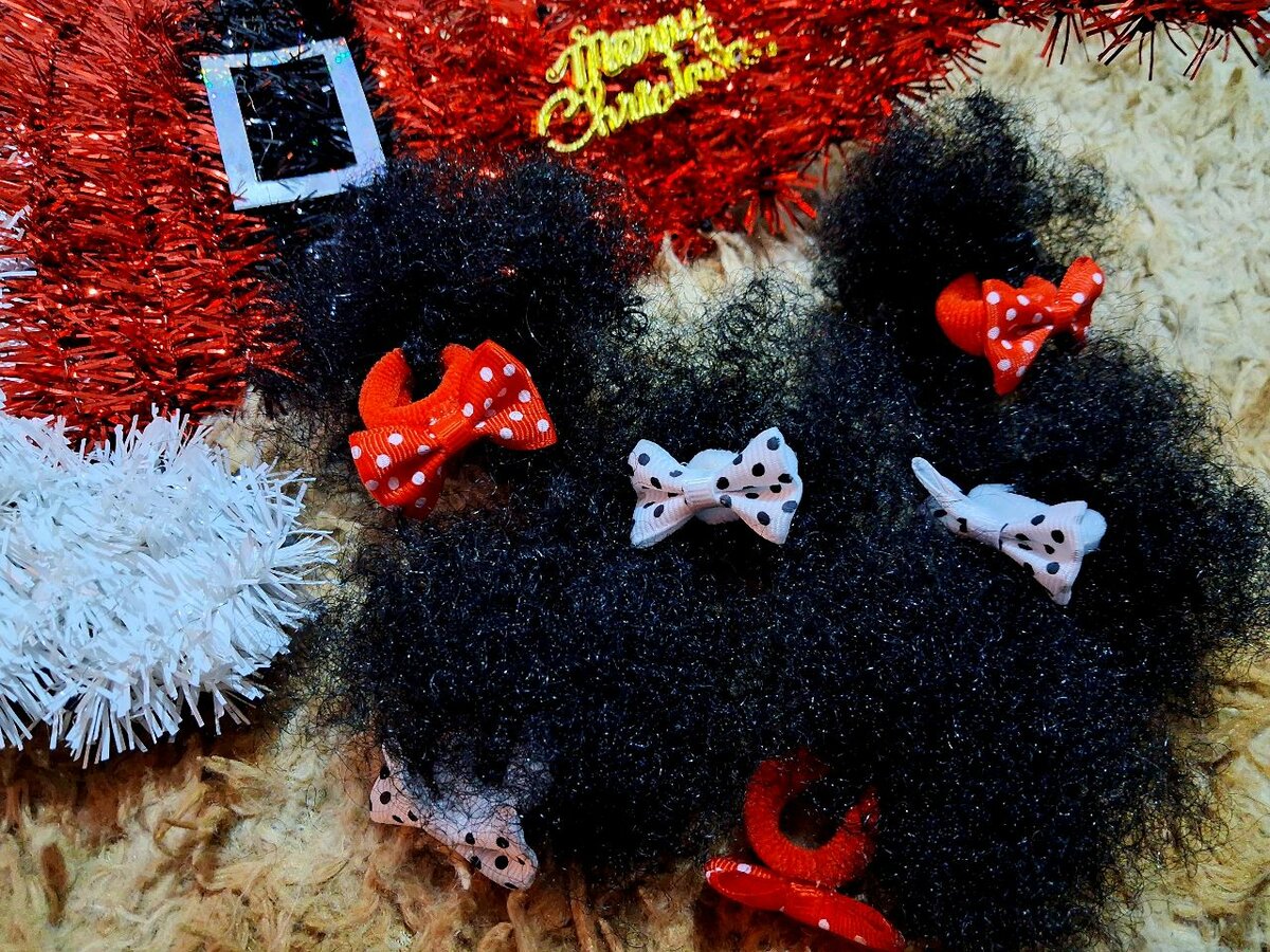 Postiches nœud sillicone