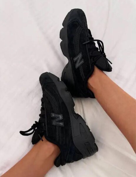 Baskets noires confortables