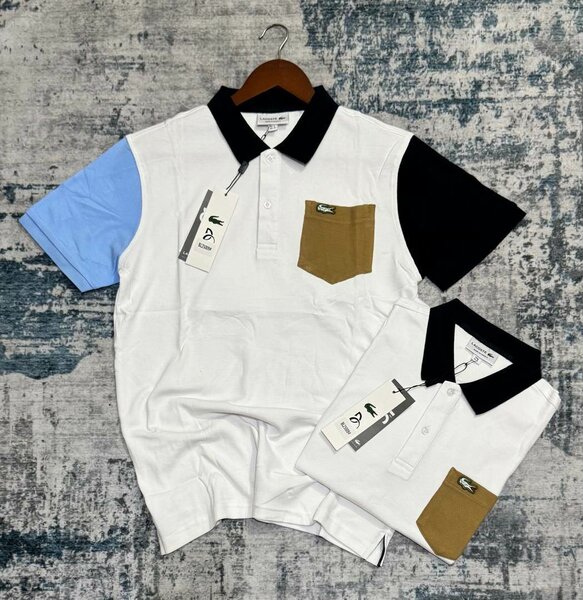 Polos colorées unisexes