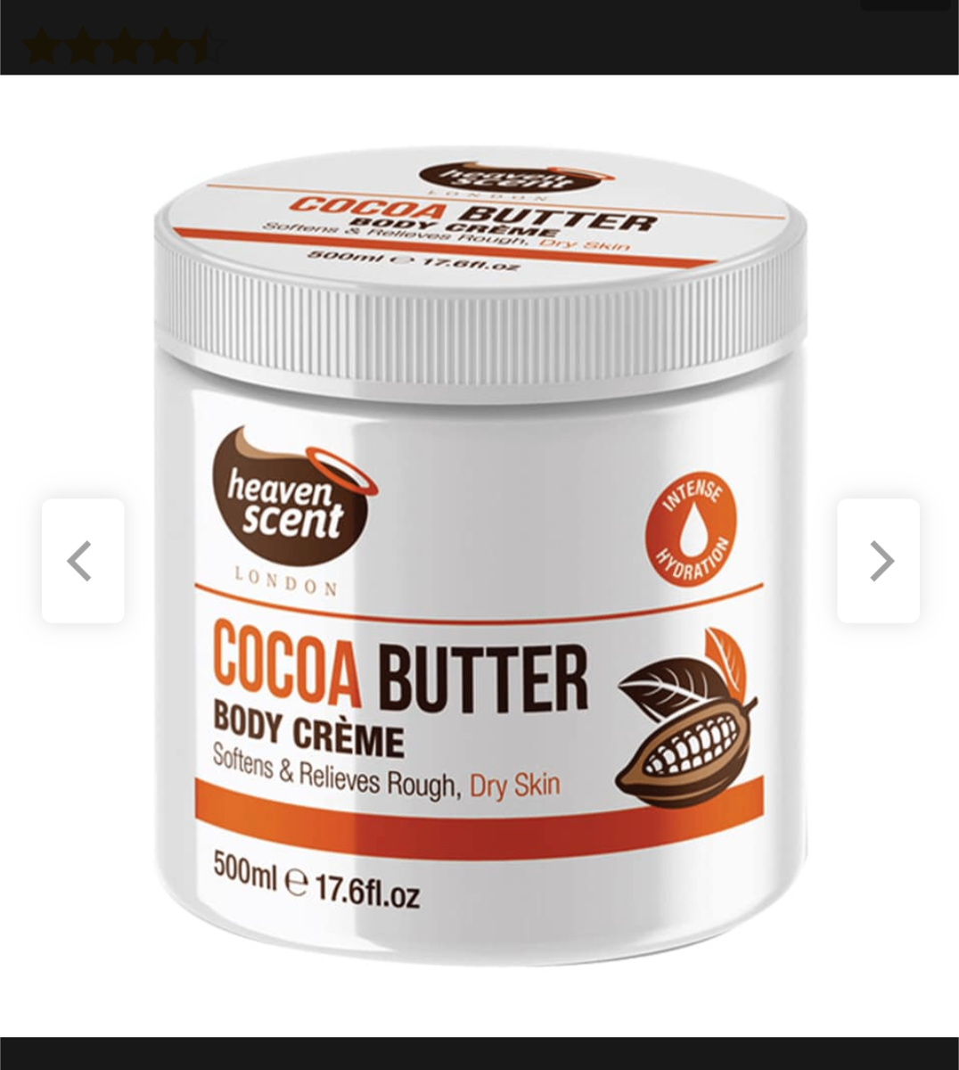 Heaven Scent Cocoa Butter Cream