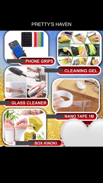 Facial moisturing musk,nails,etc..