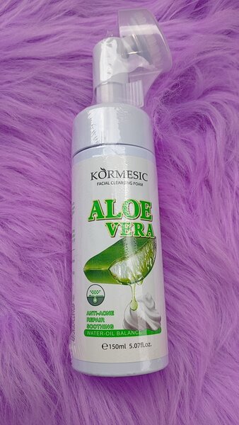 Mousse Nettoyante Visage Aloe Vera