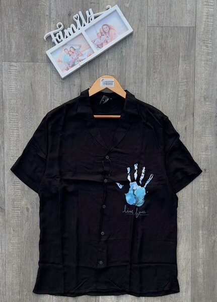 Chemise estivale imprimée