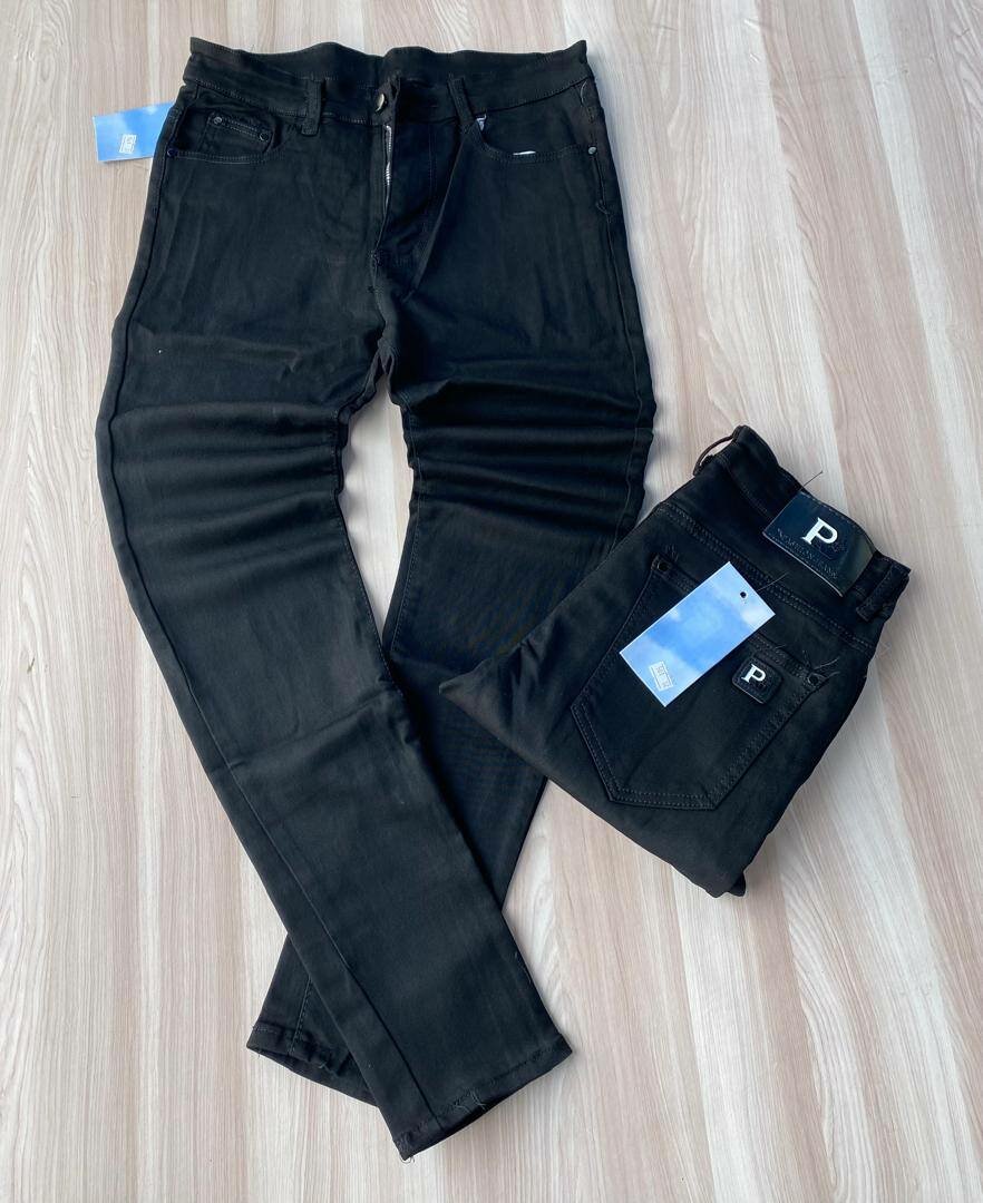 Quality black jeans trousers