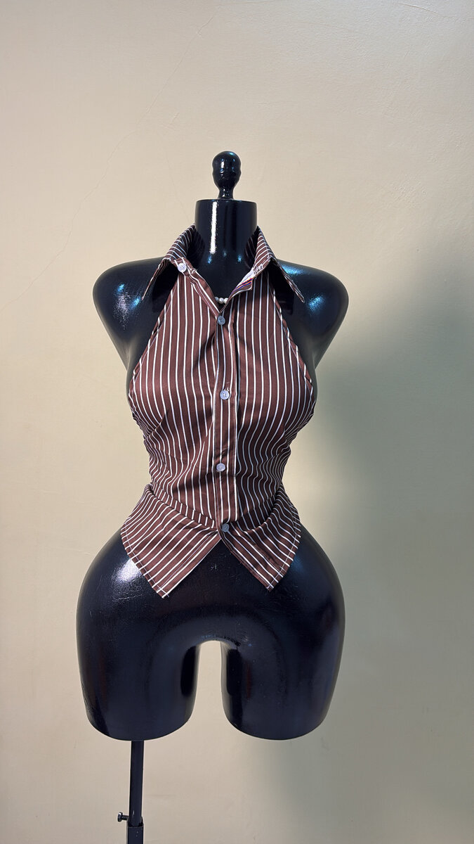 Top rayé élégant pour femmes