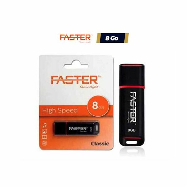Clé USB Faster 8 Go Haute Vitesse