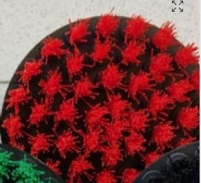  Detailing Brush Kit red