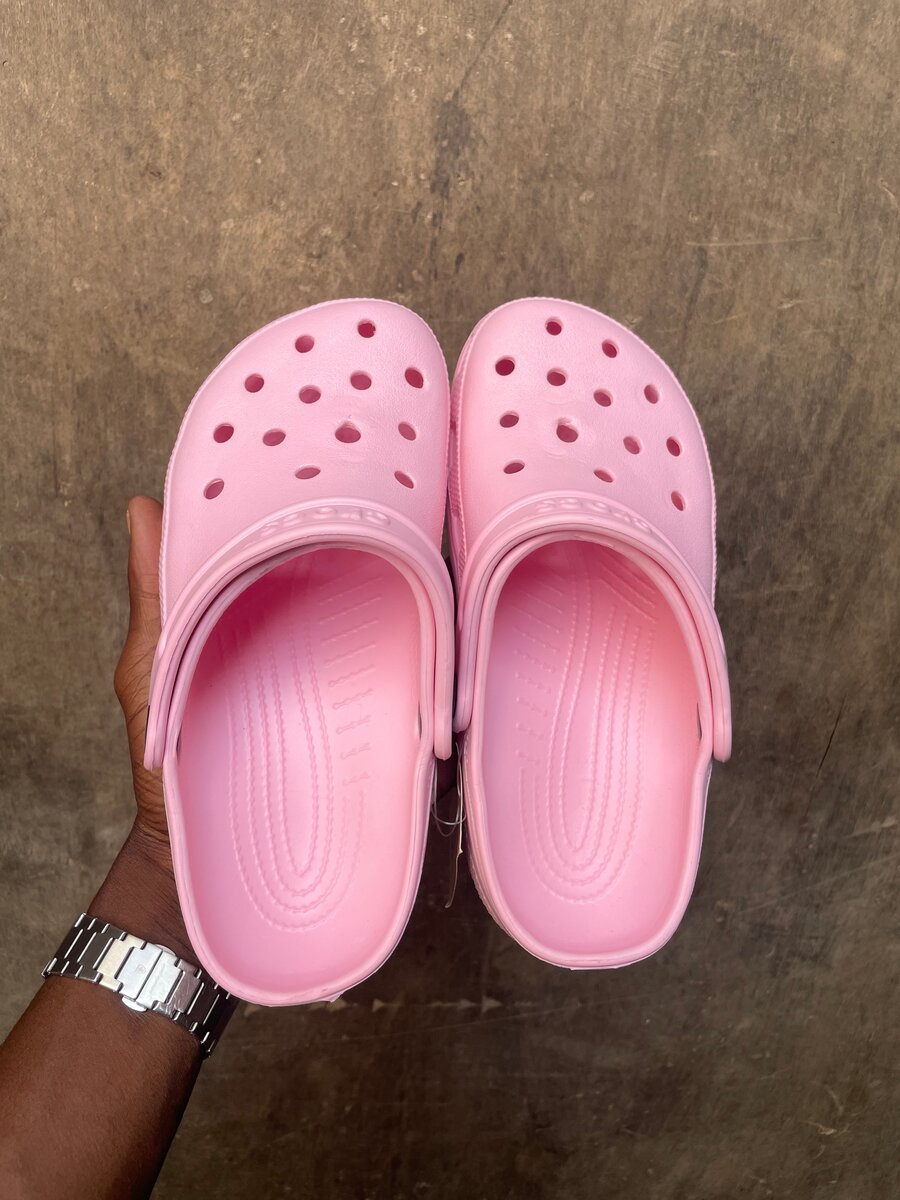 Sabots roses confortables