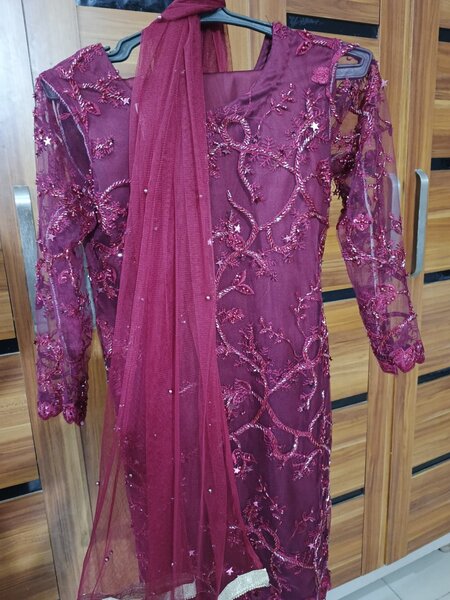 Plazo with shirt & dubatta