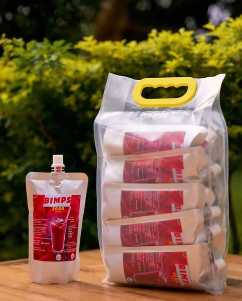 PP bags with handles 1o pc