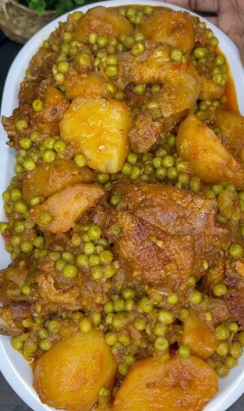 Ragoût de pomme avec viande