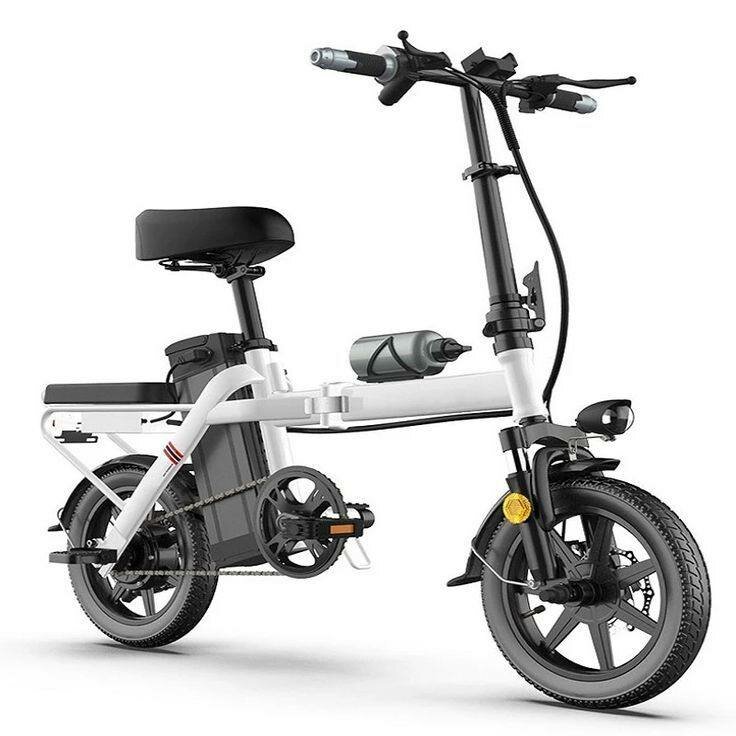 Vélo électrique compact pliable